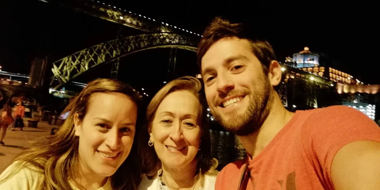Travelling with my mother and sister in Porto